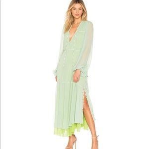 Lovin LindHAH Dress in Wasabi Combo